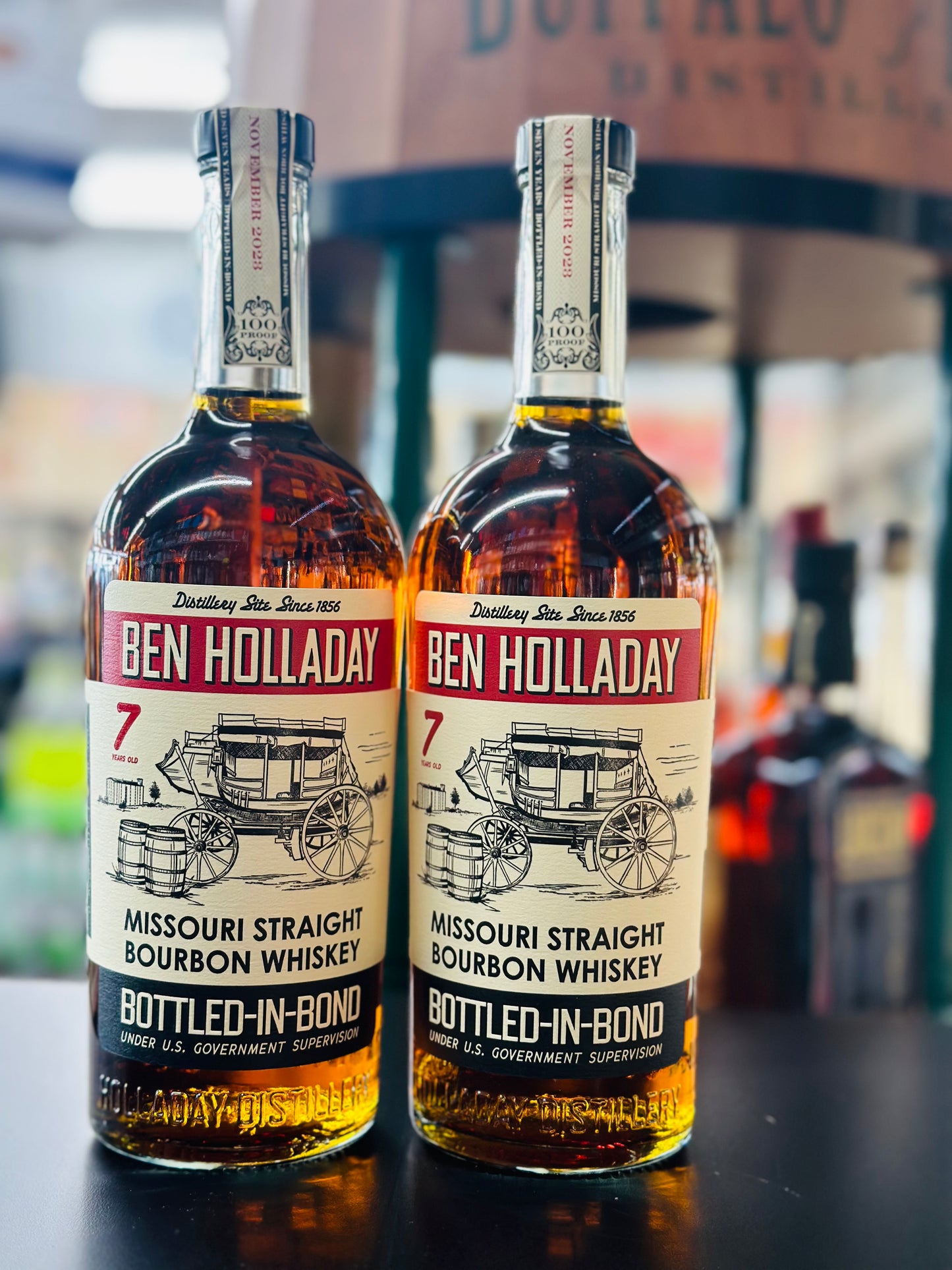 Ben Holladay Bottled-in-Bond 7 years