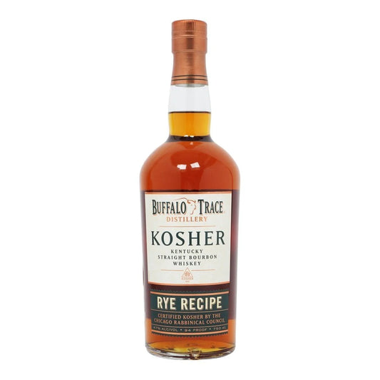 Buffalo Trace Distillery Kosher Rye Recipe Straight Bourbon Whiskey