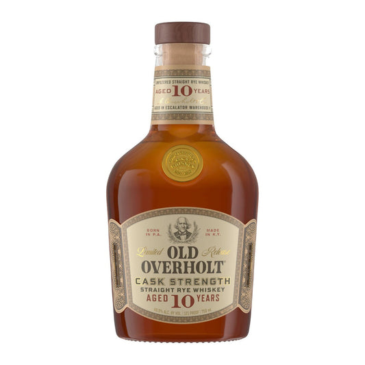 Old Overholt 10yr Cask Strength Kentucky Rye 121 Proof 750ml