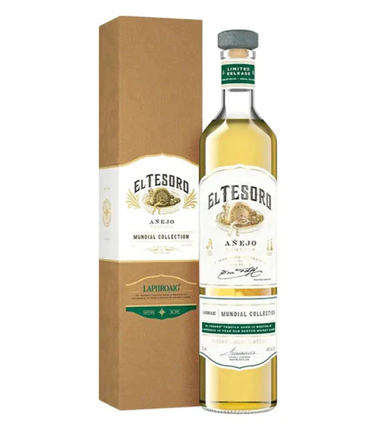 El Tesoro Mundial Collection Laphroaig Edition Anejo Tequila