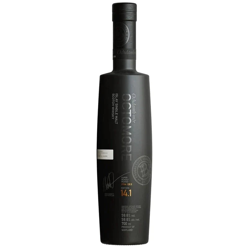 Bruichladdich Octomore 14.1 Edition Super Heavily Peated Islay Single Malt Scotch Whisky