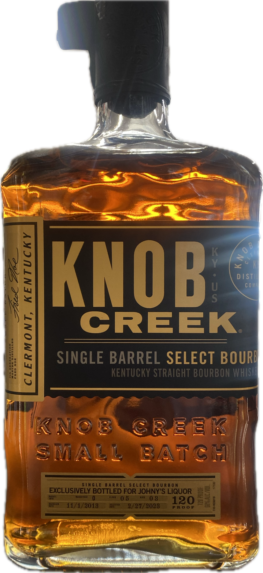 KNOB CREEK SINGLE BARREL (STORE PICK)