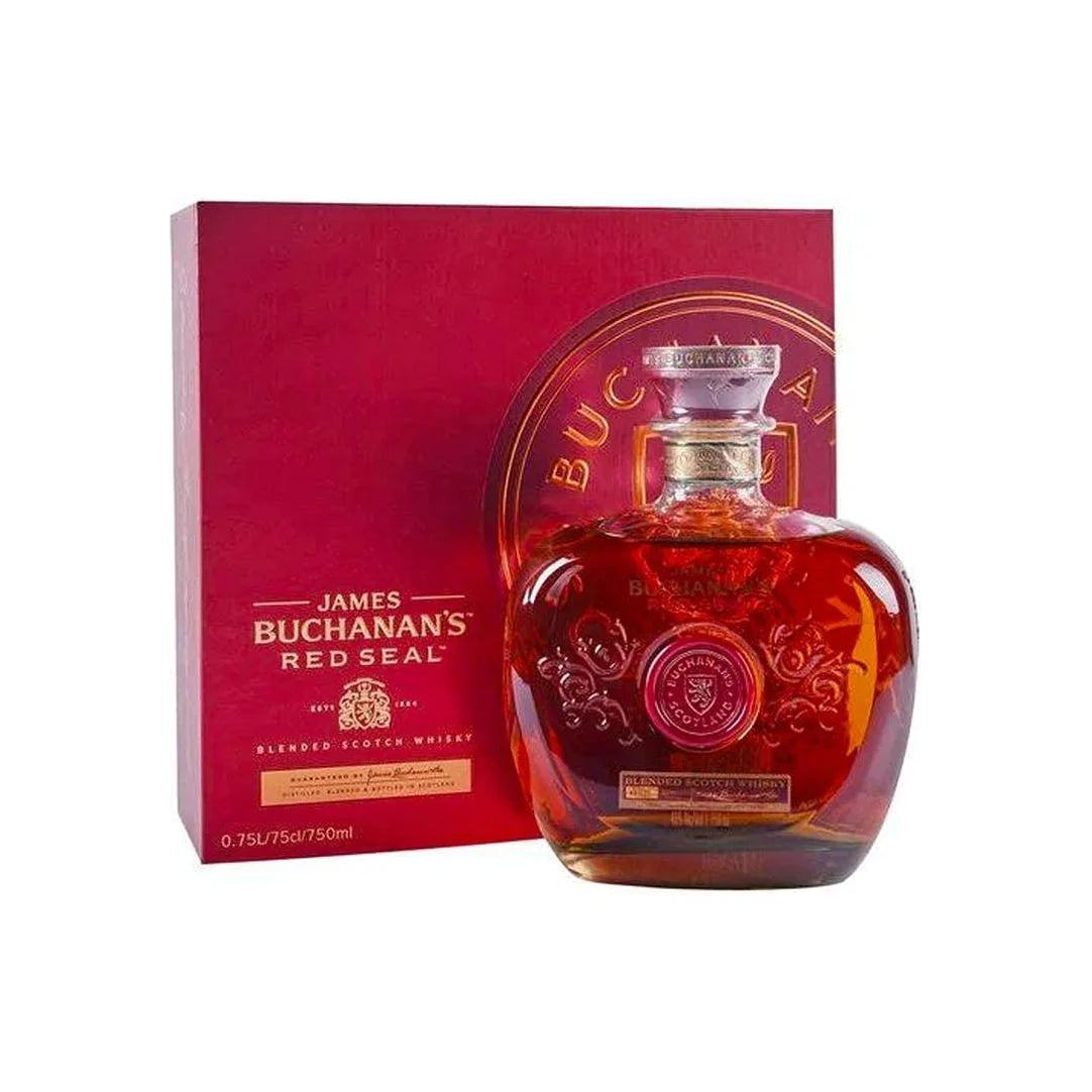 BUCHANAN'S RED SEAL BLENDED SCOTCH WHISKY 750ML