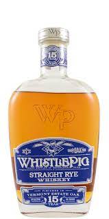 WhistlePig 15 Yr Rye Cask Strength Barrel Select  750 ML