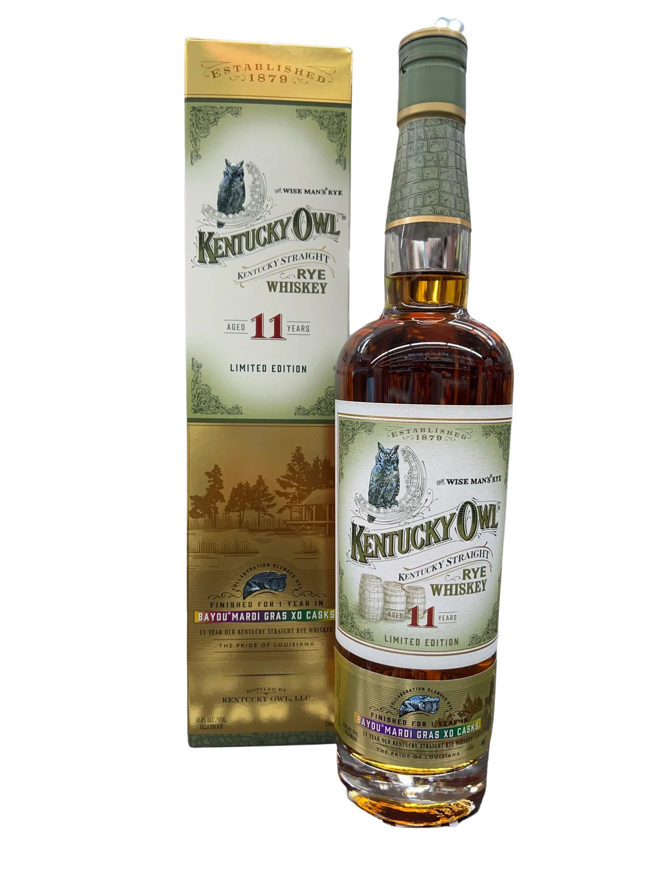 Kentucky Owl 11 Year Bayou Mardi Gras XO Cask 750ml