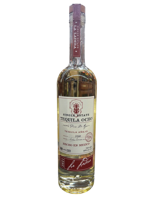 Tequila Ocho Single Estate Anejo 750ml