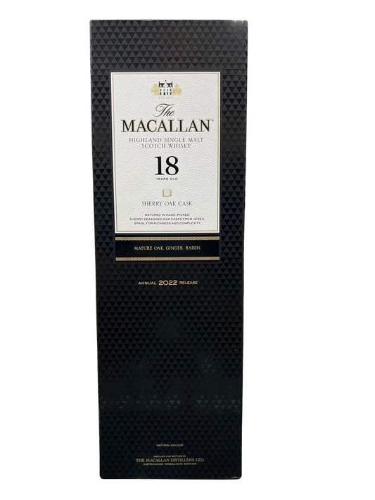 The Macallan 18 Year Sherry Oak Cask