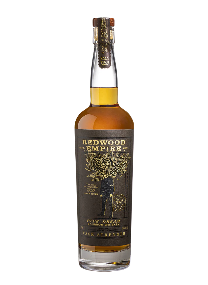 Redwood Empire Pipe Dream Bourbon Whiskey Cask Strength 750ml