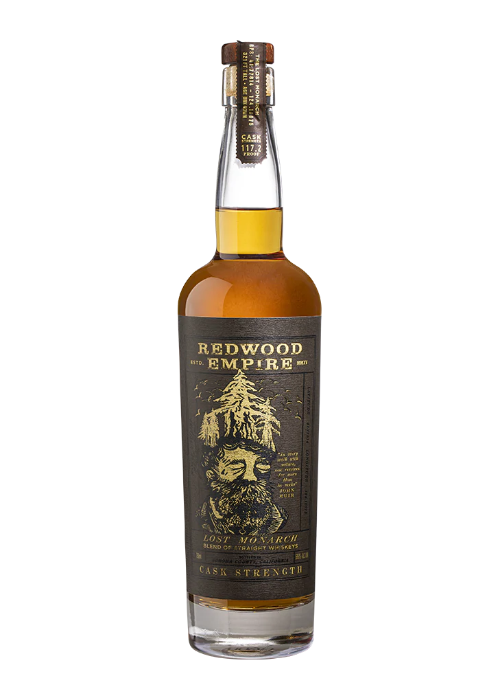 Redwood Empire Lost Monarch Blend Of Straight Whiskey Cask Strength 750ml