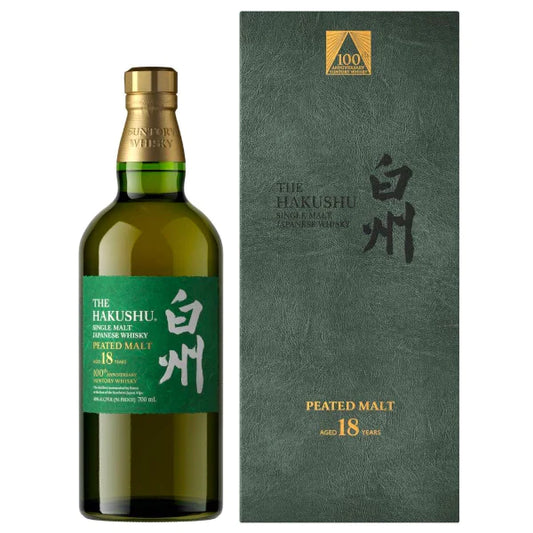 THE HAKUSHU 18 YEAR PEATED MALT 100TH ANNIVERSARY LIMITED EDITION