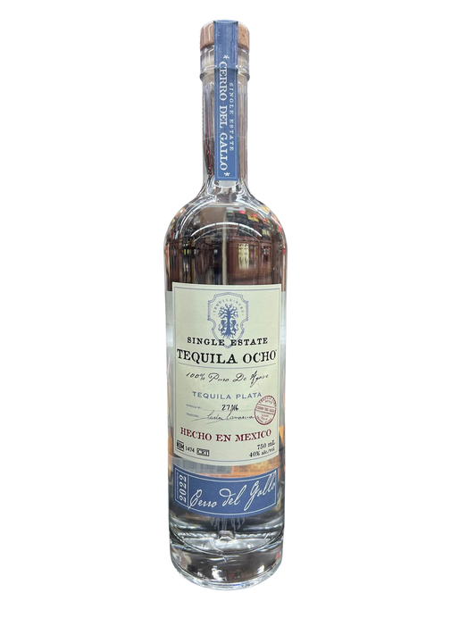 Tequila Ocho Plata  750ml