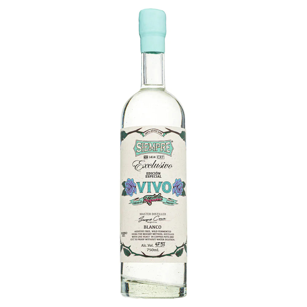 Siempre Exclusivo Vivo Blanco Tequila